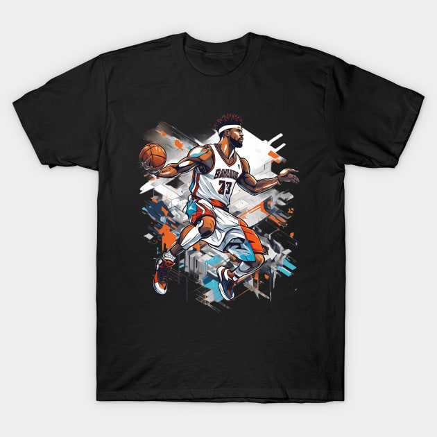 Euro Basketball T-Shirt by animegirlnft
